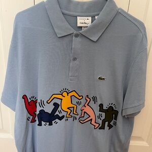 Men’s Lacoste Polo - Keith Harning collection